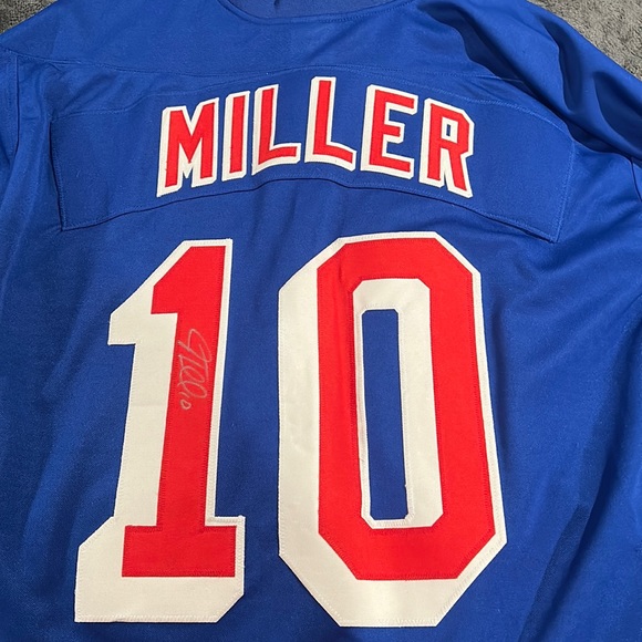 New York Rangers Signed Jersey